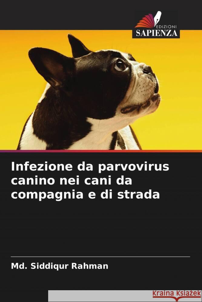 Infezione da parvovirus canino nei cani da compagnia e di strada MD Siddiqur Rahman 9786206923046