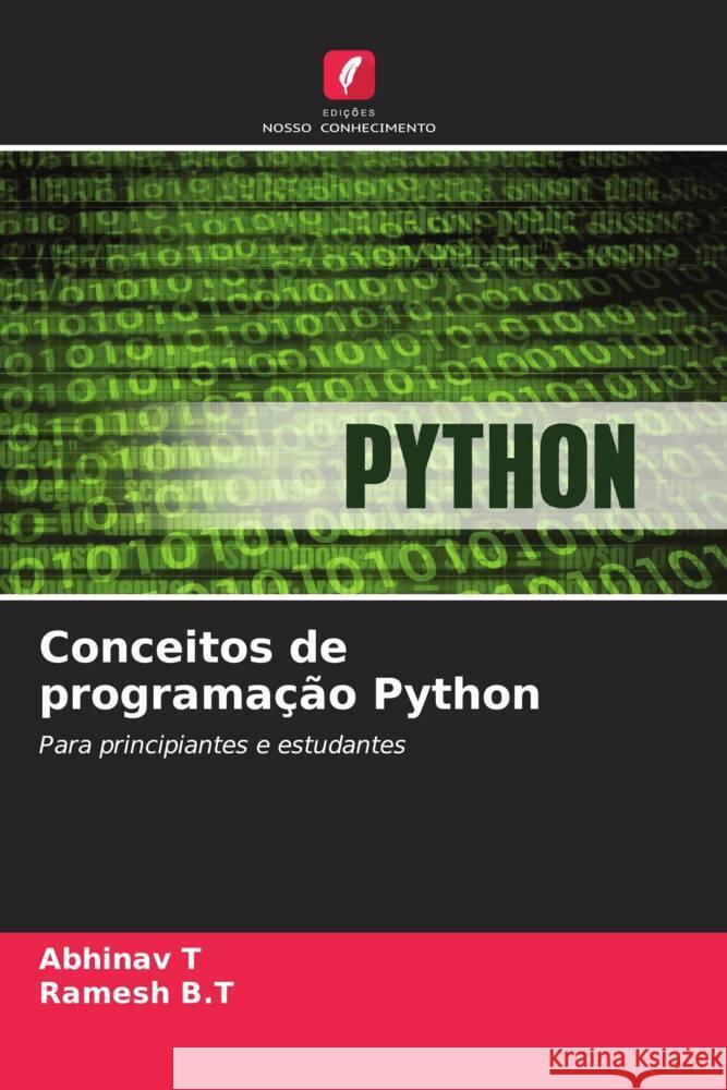 Conceitos de programa??o Python Abhinav T Ramesh B 9786207000142 Edicoes Nosso Conhecimento