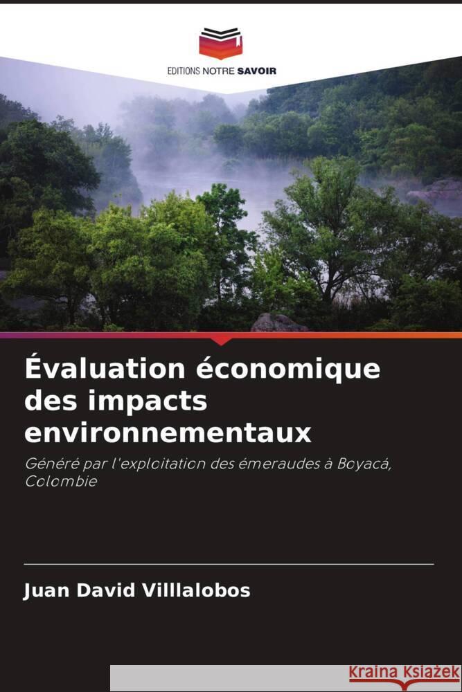 ?valuation ?conomique des impacts environnementaux Juan David Villlalobos 9786207044863