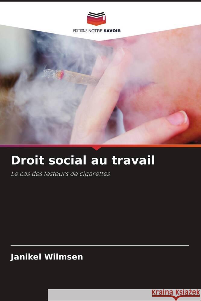Droit social au travail Janikel Wilmsen 9786207060177