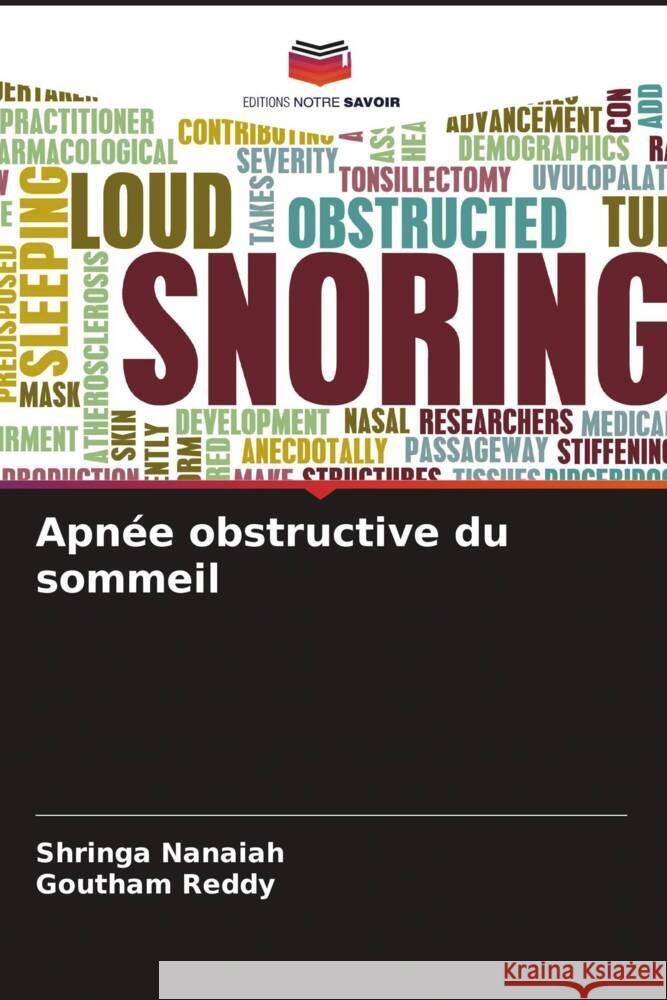 Apnée obstructive du sommeil Nanaiah, Shringa, REDDY, Goutham 9786207084579