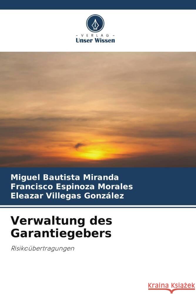 Verwaltung des Garantiegebers Bautista Miranda, Miguel, Espinoza Morales, Francisco, Villegas González, Eleazar 9786207101634