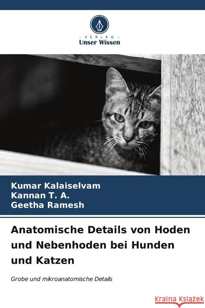 Anatomische Details von Hoden und Nebenhoden bei Hunden und Katzen KALAISELVAM, KUMAR, T. A., Kannan, Ramesh, Geetha 9786207106523