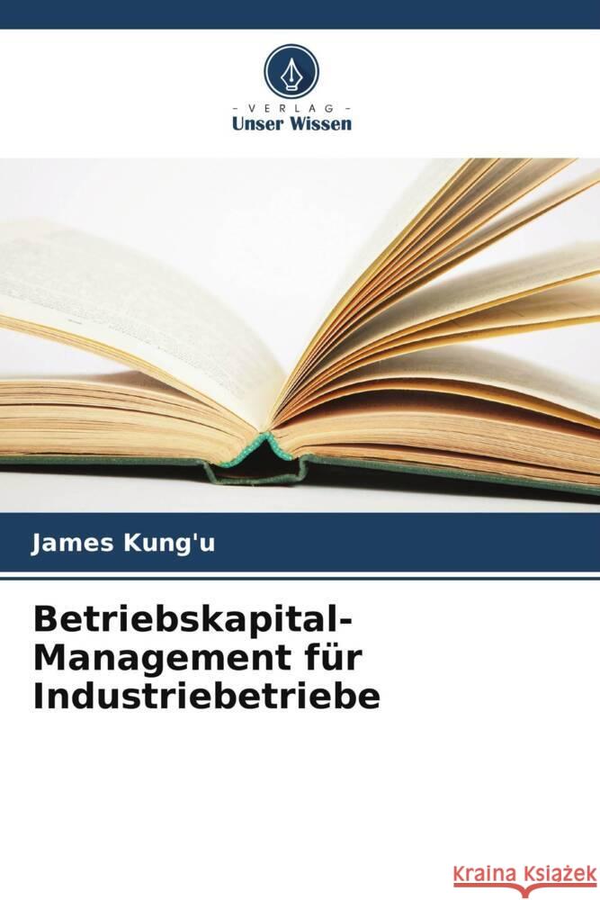 Betriebskapital-Management für Industriebetriebe Kung'u, James 9786207126682