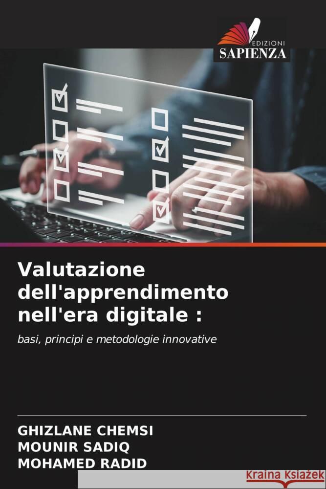 Valutazione dell'apprendimento nell'era digitale Ghizlane Chemsi Mounir Sadiq Mohamed Radid 9786207132256