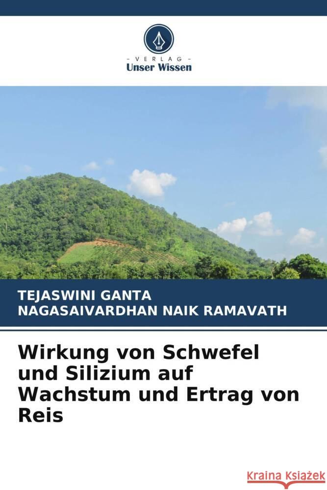 Wirkung von Schwefel und Silizium auf Wachstum und Ertrag von Reis Tejaswini Ganta Nagasaivardhan Naik Ramavath 9786207186976 Verlag Unser Wissen