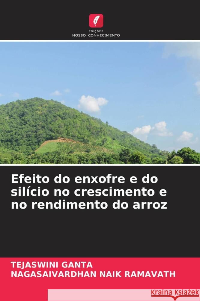 Efeito do enxofre e do sil?cio no crescimento e no rendimento do arroz Tejaswini Ganta Nagasaivardhan Naik Ramavath 9786207187010 Edicoes Nosso Conhecimento