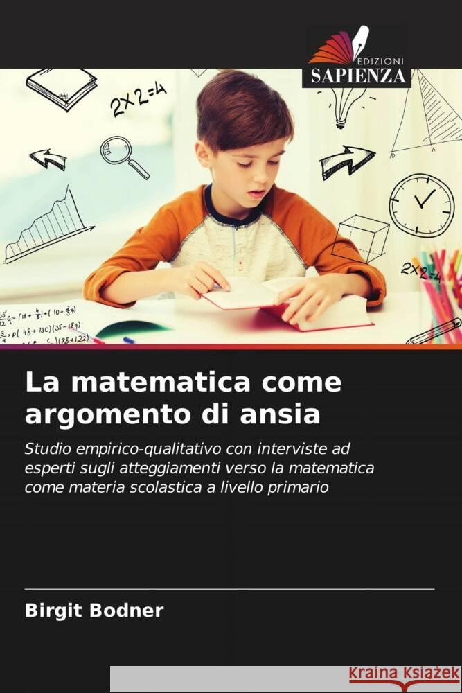 La matematica come argomento di ansia Birgit Bodner 9786207193042