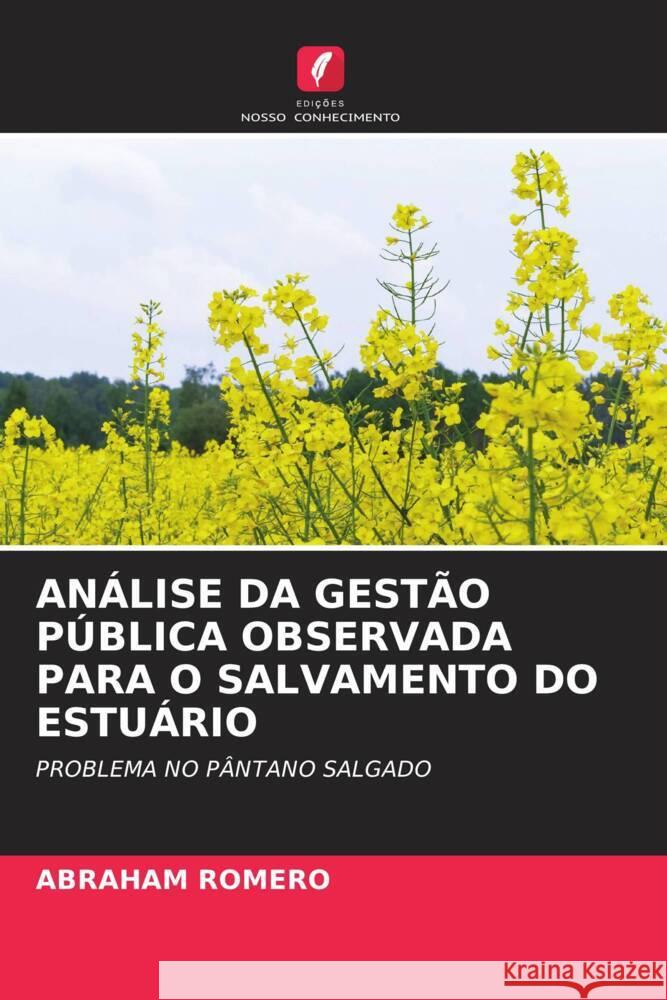 An?lise Da Gest?o P?blica Observada Para O Salvamento Do Estu?rio Abraham Romero 9786207198764