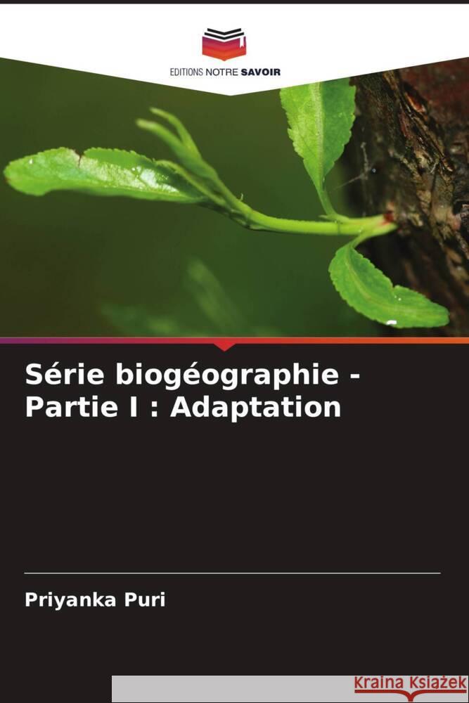 S?rie biog?ographie - Partie I: Adaptation Priyanka Puri 9786207201136