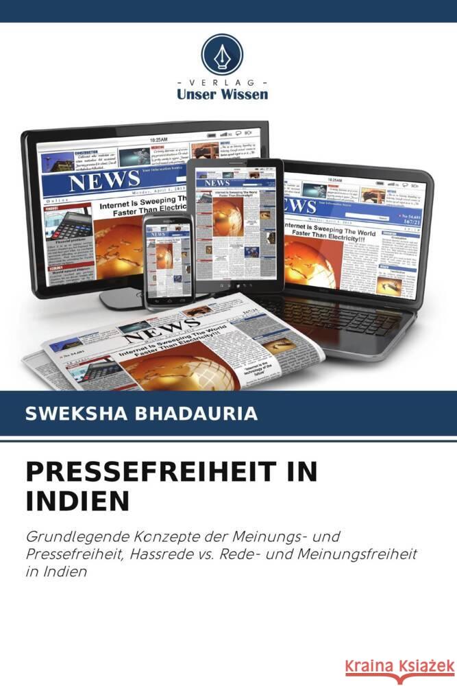 Pressefreiheit in Indien Sweksha Bhadauria 9786207208753