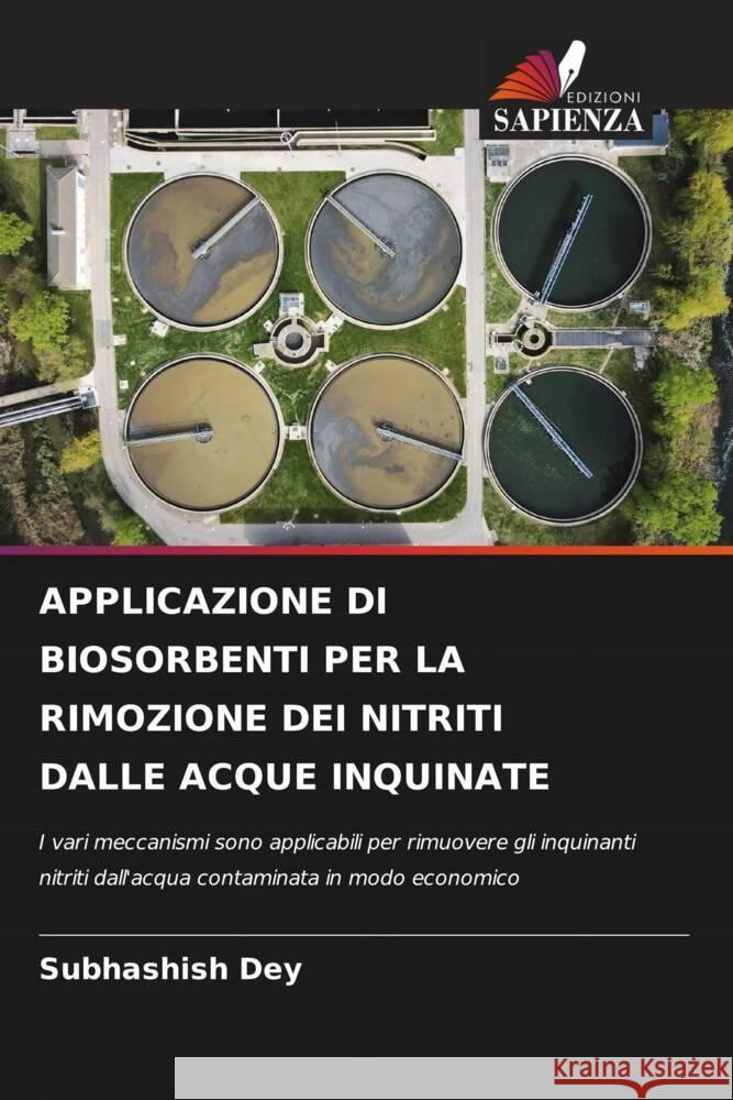 Applicazione Di Biosorbenti Per La Rimozione Dei Nitriti Dalle Acque Inquinate Subhashish Dey 9786207217274 Edizioni Sapienza