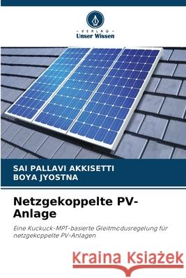 Netzgekoppelte PV-Anlage Sai Pallavi Akkisetti Boya Jyostna 9786207259441