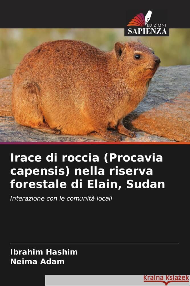 Irace di roccia (Procavia capensis) nella riserva forestale di Elain, Sudan Ibrahim Hashim Neima Adam 9786207342051