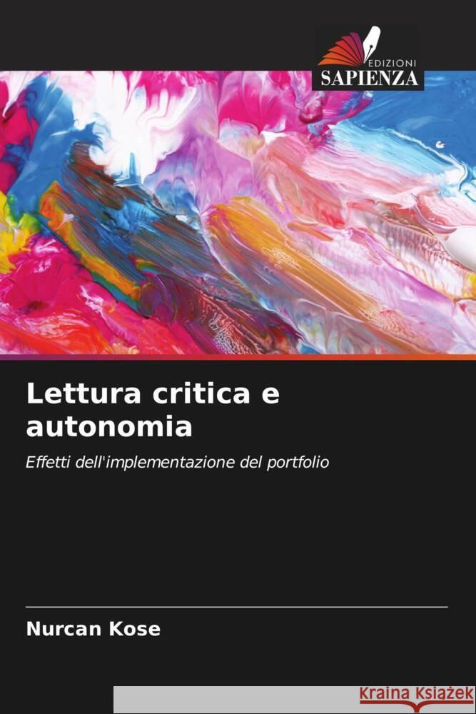 Lettura critica e autonomia Nurcan Kose 9786207361120