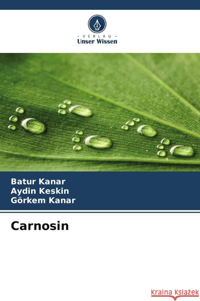 Carnosin Batur Kanar Aydin Keskin G?rkem Kanar 9786207407132