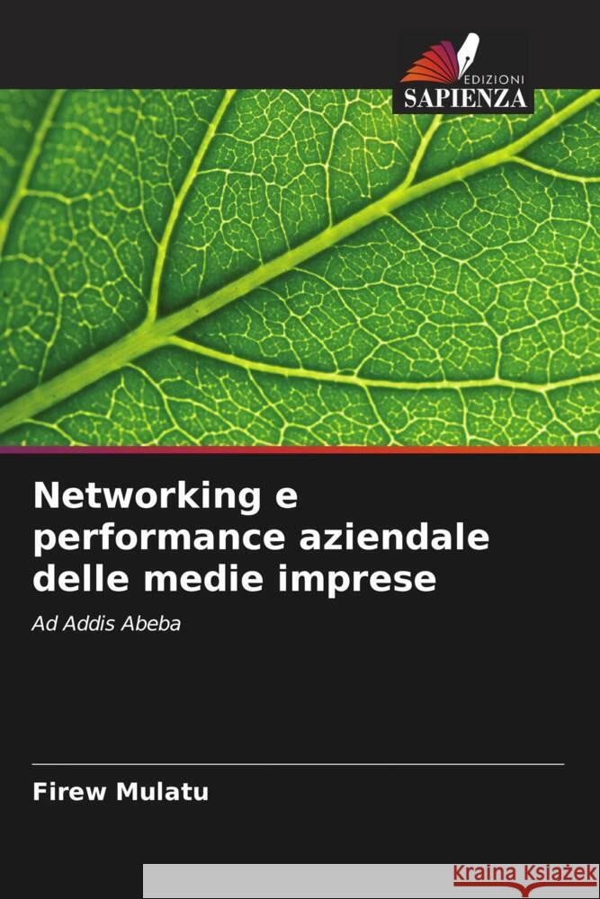Networking e performance aziendale delle medie imprese Firew Mulatu 9786207420544