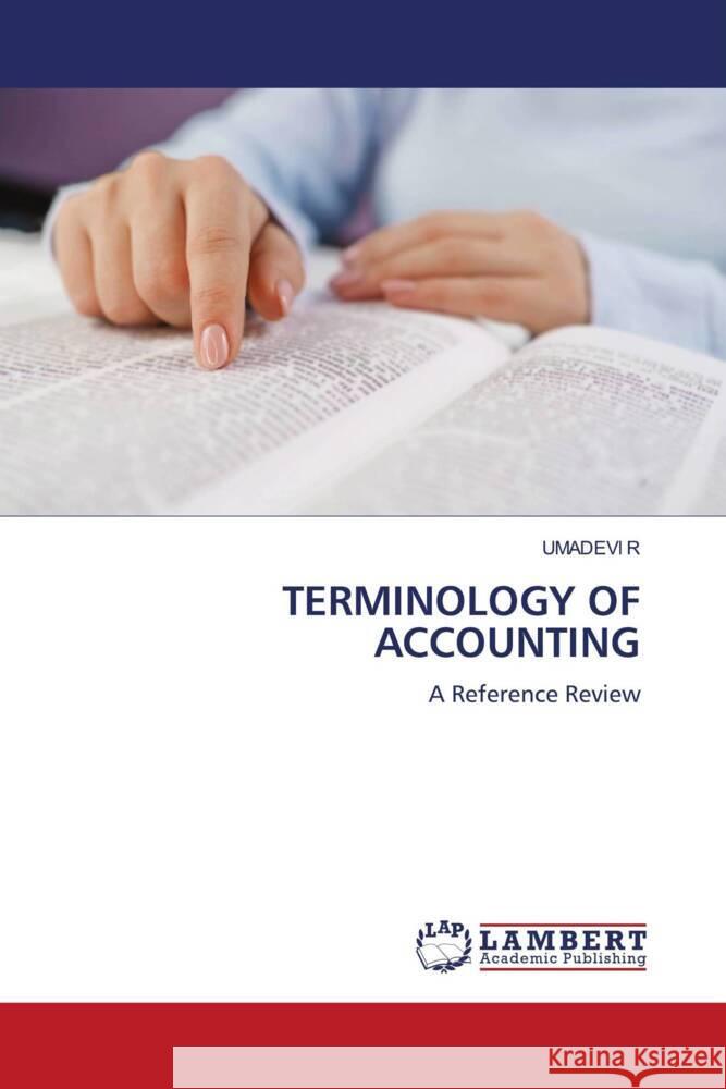 Terminology of Accounting Umadevi R 9786207450299