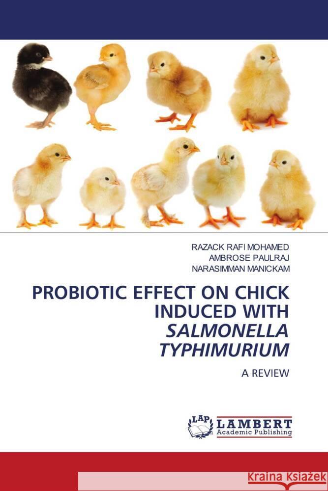 Probiotic Effect on Chick Induced with Salmonella Typhimurium Razack Raf Ambrose Paulraj Narasimman Manickam 9786207451425