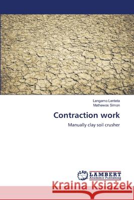 Contraction work Lengamo Lenteta Mathewos Simon 9786207486755 LAP Lambert Academic Publishing