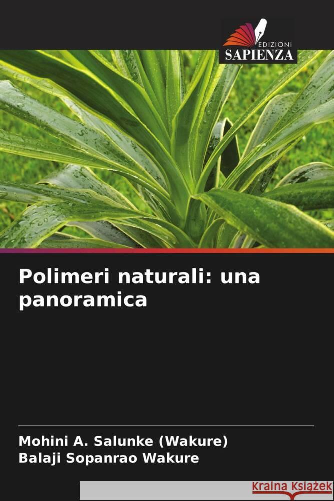 Polimeri naturali: una panoramica Mohini A. Salunk Balaji Sopanrao Wakure 9786207506088