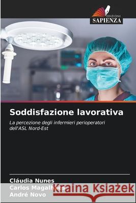 Soddisfazione lavorativa Cl?udia Nunes Carlos Magalh?es Andr? Novo 9786207535590 Edizioni Sapienza