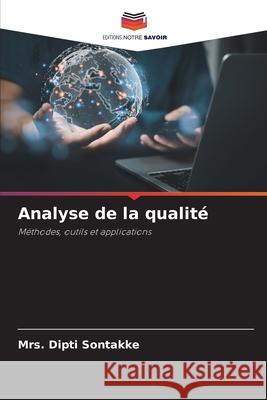 Analyse de la qualité Sontakke, Mrs. Dipti 9786207540785