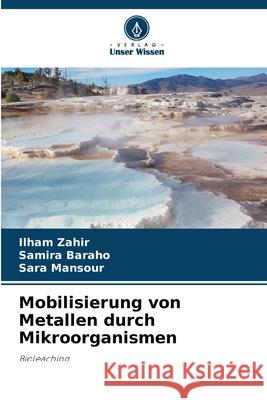 Mobilisierung von Metallen durch Mikroorganismen Ilham Zahir Samira Baraho Sara Mansour 9786207548866