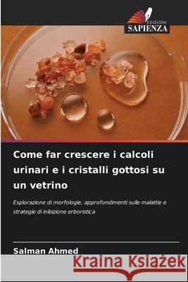 Come far crescere i calcoli urinari e i cristalli gottosi su un vetrino Salman Ahmed 9786207619313