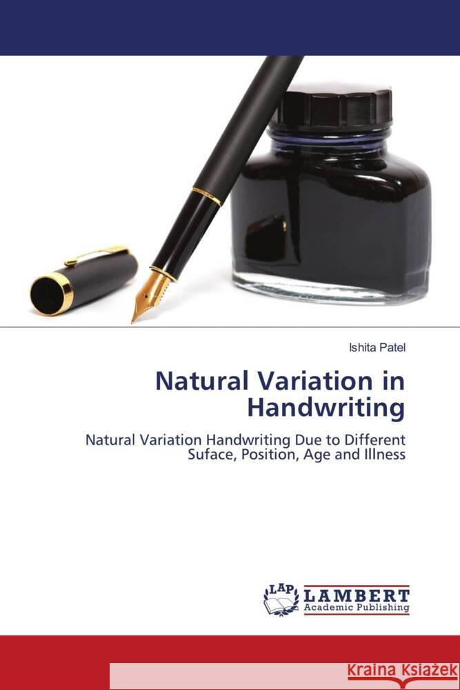 Natural Variation in Handwriting Patel, Ishita 9786207653997