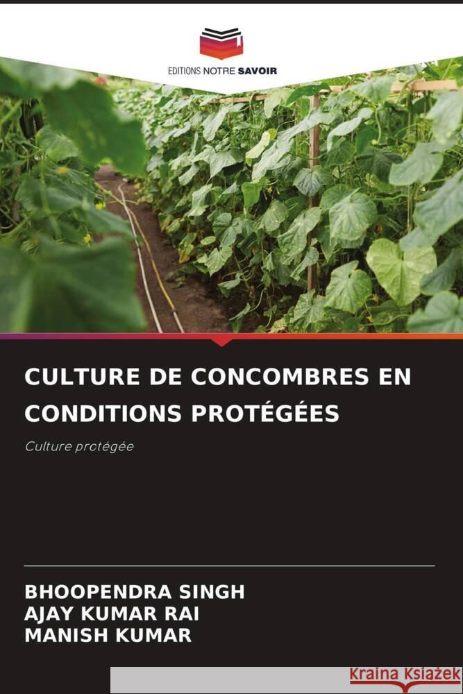 Culture de Concombres En Conditions Prot?g?es Bhoopendra Singh Ajay Kumar Rai Manish Kumar 9786207670260 Editions Notre Savoir