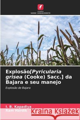 Explosão[Pyricularia grisea (Cooke) Sacc.] da Bajara e seu manejo Kapadiya, I. B., Hardik, Ram 9786207686476 Edições Nosso Conhecimento