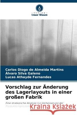 Vorschlag zur ?nderung des Lagerlayouts in einer gro?en Fabrik Carlos Diogo de Almeida Martins ?lvaro Silva Galeno Lucas Athayde Fernandes 9786207719280