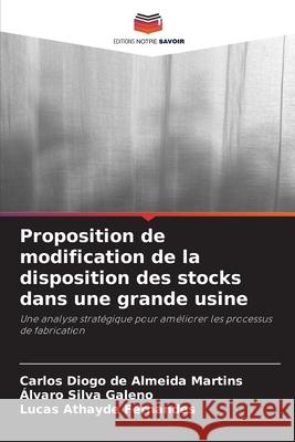 Proposition de modification de la disposition des stocks dans une grande usine Carlos Diogo de Almeida Martins ?lvaro Silva Galeno Lucas Athayde Fernandes 9786207719297