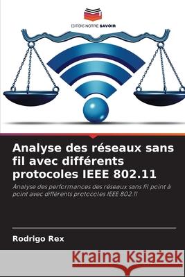 Analyse des r?seaux sans fil avec diff?rents protocoles IEEE 802.11 Rodrigo Rex 9786207798087