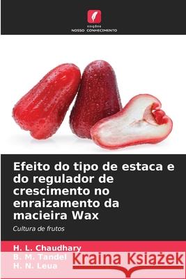 Efeito do tipo de estaca e do regulador de crescimento no enraizamento da macieira Wax H. L. Chaudhary B. M. Tandel H. N. Leua 9786207865116