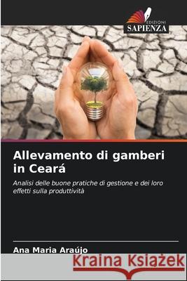 Allevamento di gamberi in Ceará Araujo, Ana Maria 9786207888788