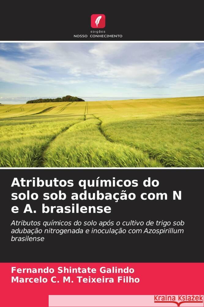 Atributos químicos do solo sob adubação com N e A. brasilense Galindo, Fernando Shintate, Teixeira Filho, Marcelo C. M. 9786207954506