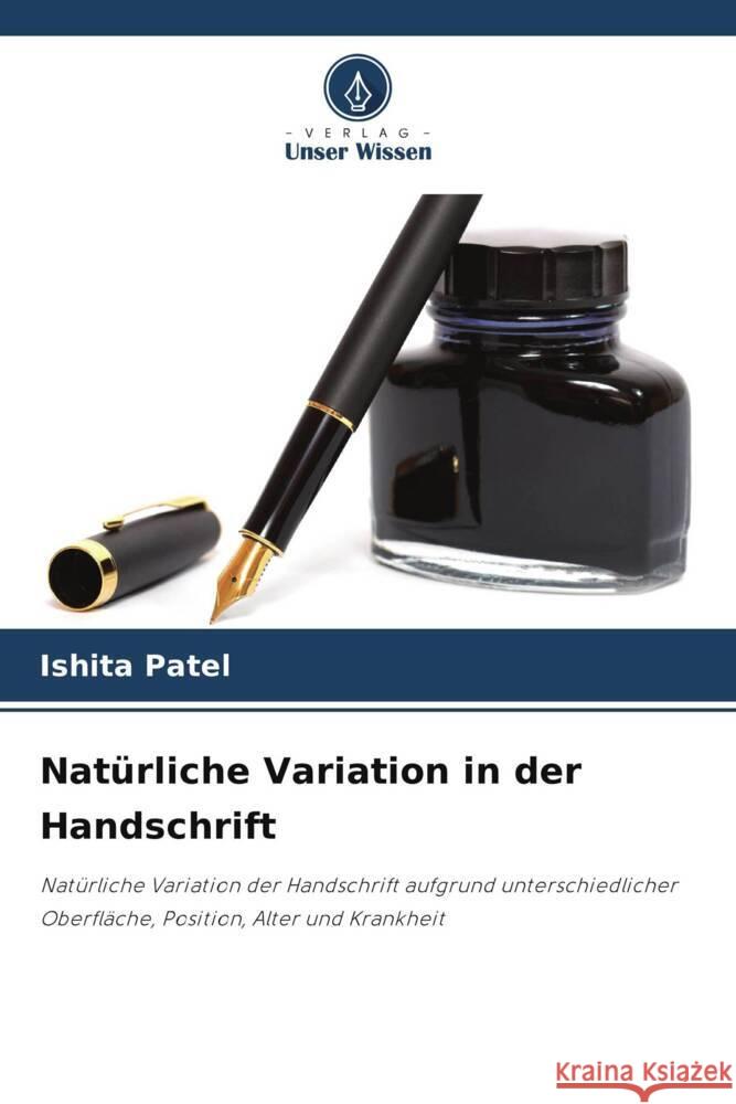 Natürliche Variation in der Handschrift Patel, Ishita 9786207961801