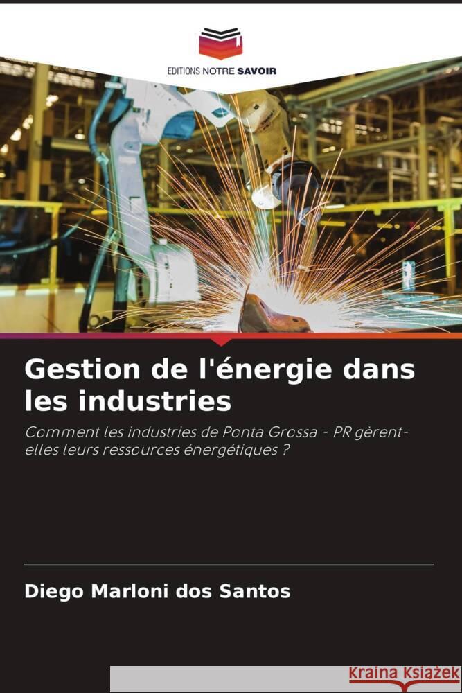 Gestion de l'?nergie dans les industries Diego Marlon 9786207971398 Editions Notre Savoir