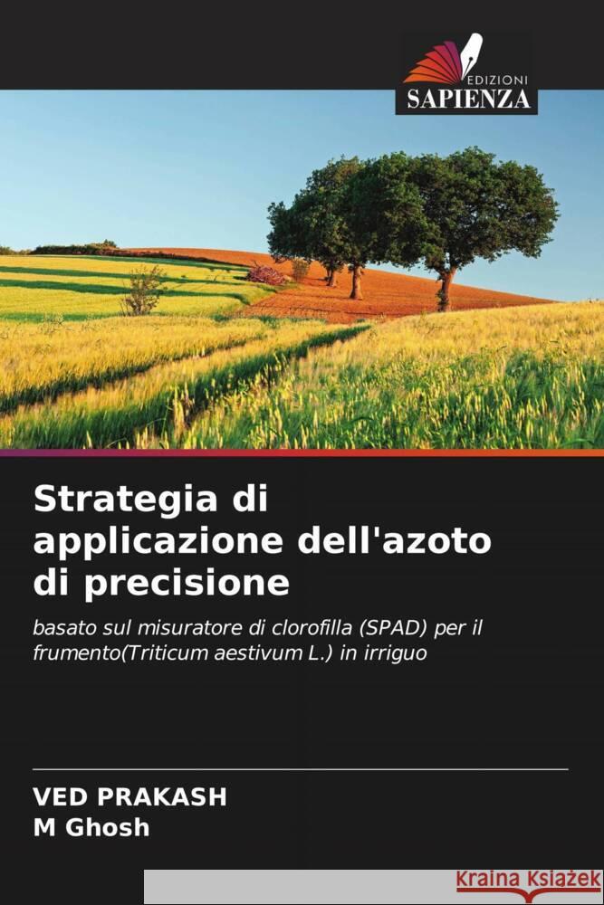 Strategia di applicazione dell'azoto di precisione Ved Prakash M. Ghosh 9786207971626 Edizioni Sapienza