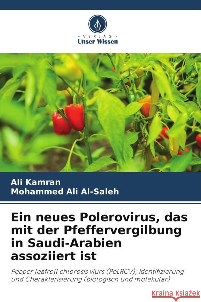 Ein neues Polerovirus, das mit der Pfeffervergilbung in Saudi-Arabien assoziiert ist Ali Kamran Mohammed Ali Al-Saleh 9786208028312