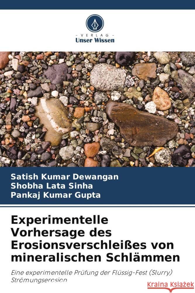 Experimentelle Vorhersage des Erosionsverschlei?es von mineralischen Schl?mmen Satish Kumar Dewangan Shobha Lata Sinha Pankaj Kumar Gupta 9786208052874