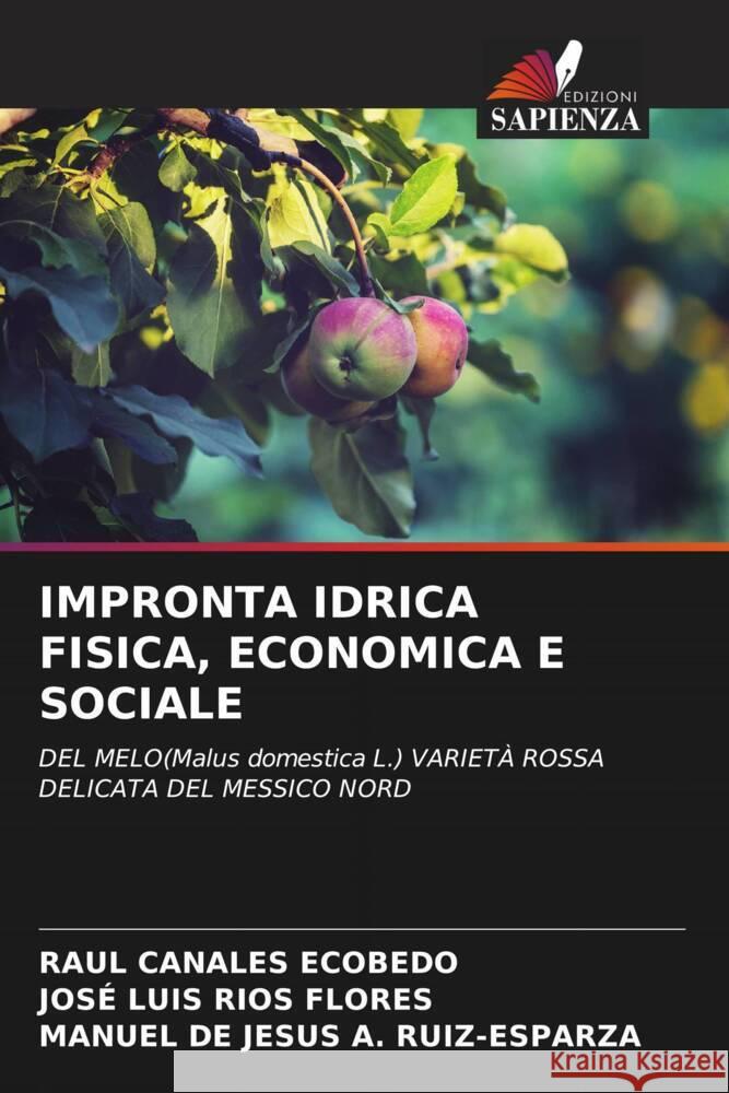 IMPRONTA IDRICA FISICA, ECONOMICA E SOCIALE CANALES ECOBEDO, RAUL, Ríos Flores, José Luis, A. Ruiz-Esparza, Manuel De Jesús 9786208086015