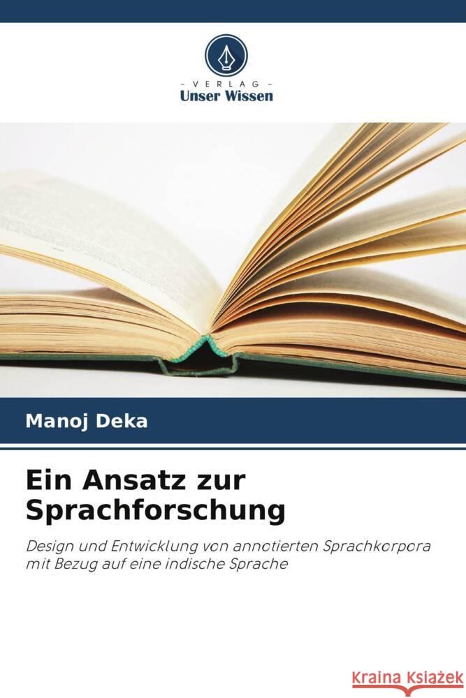 Ein Ansatz zur Sprachforschung Deka, Manoj 9786208087487