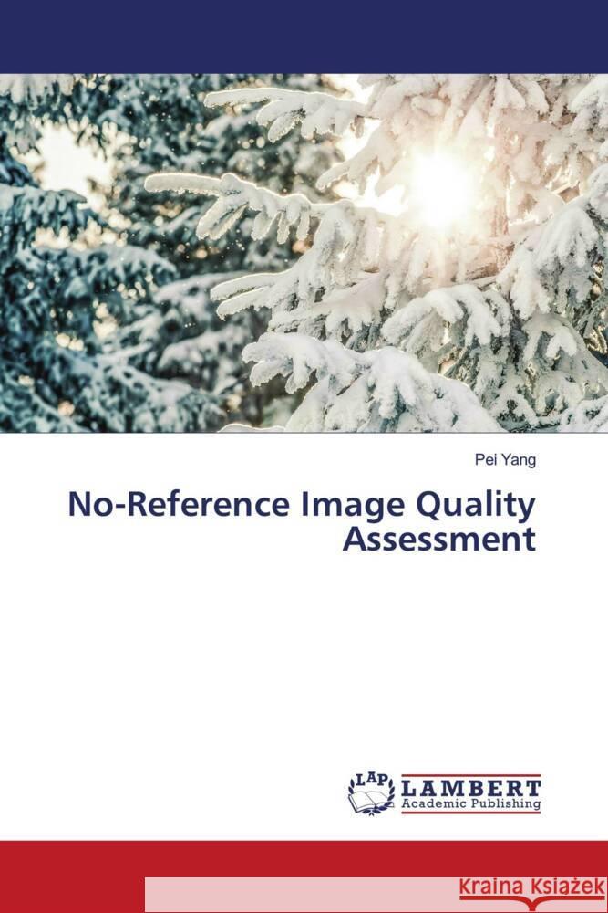 No-Reference Image Quality Assessment Yang, Pei 9786208118280