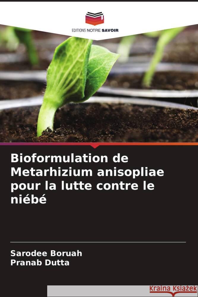 Bioformulation de Metarhizium anisopliae pour la lutte contre le niébé Boruah, Sarodee, Dutta, Pranab 9786208132361