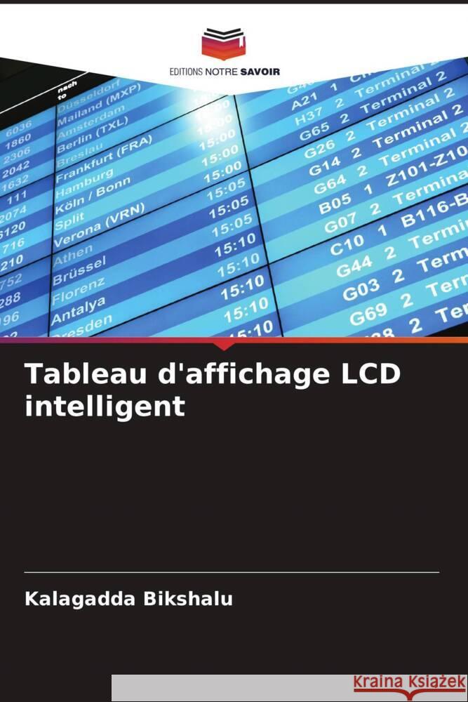 Tableau d'affichage LCD intelligent Kalagadda Bikshalu 9786208151362