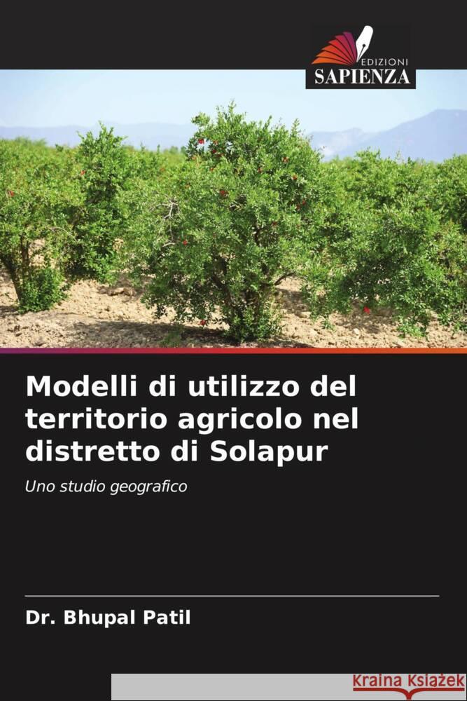 Modelli di utilizzo del territorio agricolo nel distretto di Solapur Bhupal Patil 9786208159887