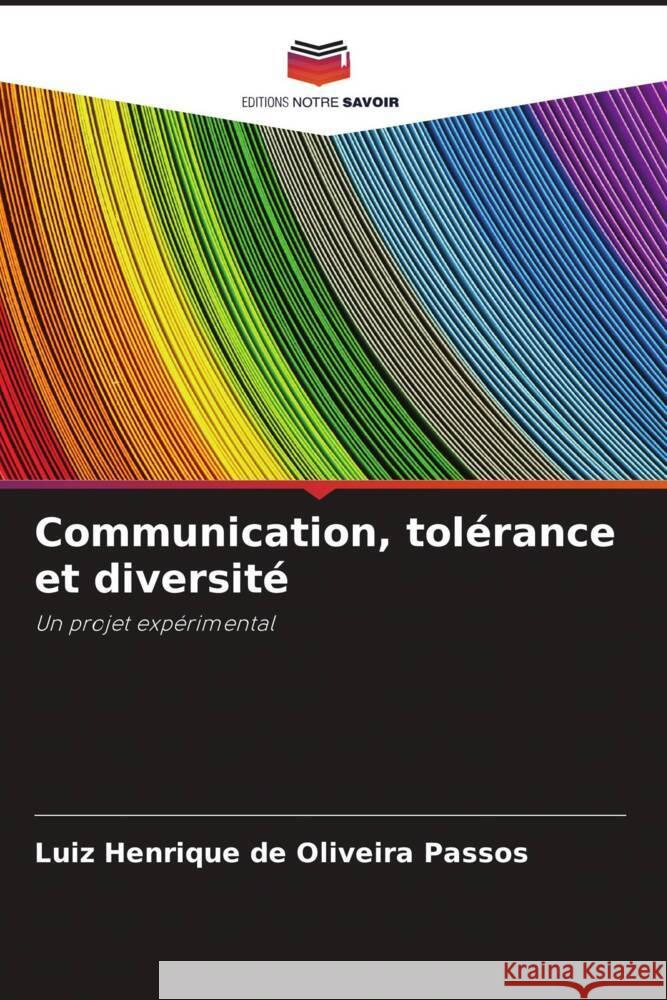 Communication, tolérance et diversité de Oliveira Passos, Luiz Henrique 9786208166724